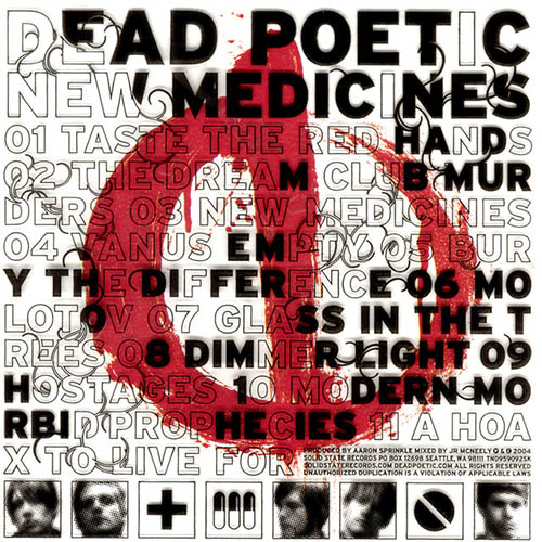 Dead Poetic, New Medicines, Guitar Tab