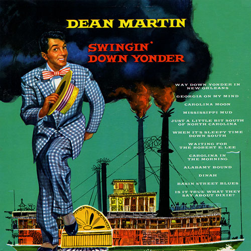 Dean Martin, Carolina Moon, Piano, Vocal & Guitar (Right-Hand Melody)