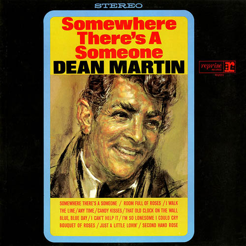 Dean Martin, Somewhere There's A Someone, Piano, Vocal & Guitar (Right-Hand Melody)