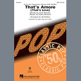 Download Dean Martin That's Amore (That's Love) (arr. Jill Gallina) sheet music and printable PDF music notes