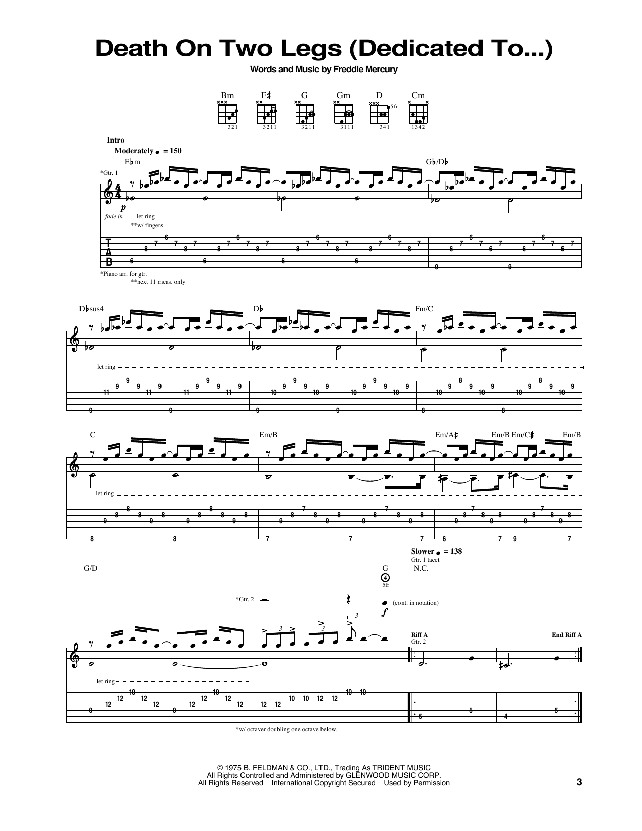 Preview Queen Death On Two Legs Rock sheet music, notes and chords for Keyboard Transcription, SKU: 177024 sheet music, piano notes, chords, guitar tabs, score, transpose, transcribe, how to play, guide, download, learn, tutorial, progression, song, artist, awards, billboard, mtv, vh1, tour, single, album, release