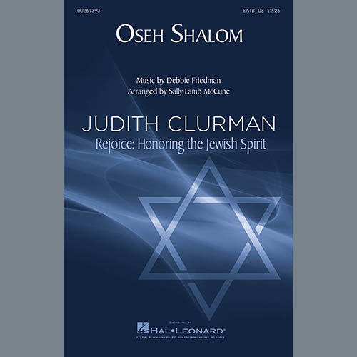Debbie Friedman, Oseh Shalom (arr. Sally Lamb McCune), SATB Choir