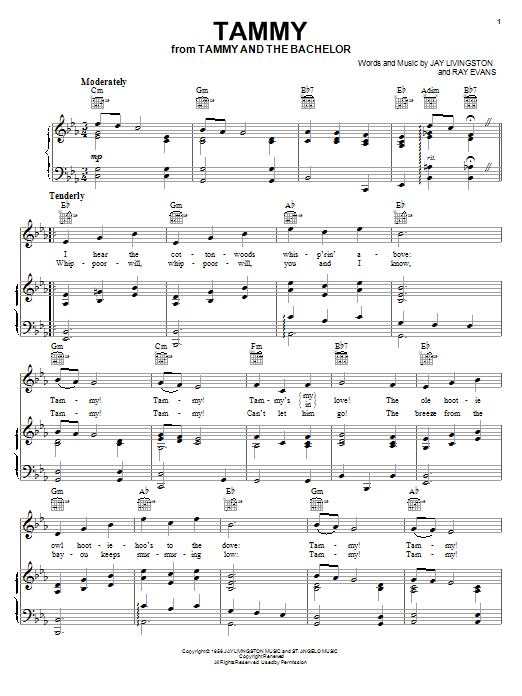Debbie Reynolds Tammy Sheet Music Notes & Chords for Flute - Download or Print PDF