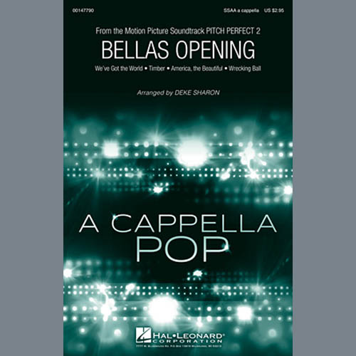 Deke Sharon, Bellas Opening, SSA