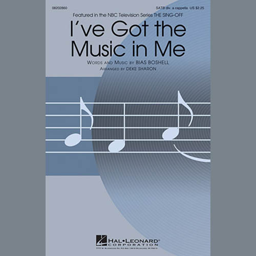 Deke Sharon, I've Got The Music In Me, SATB