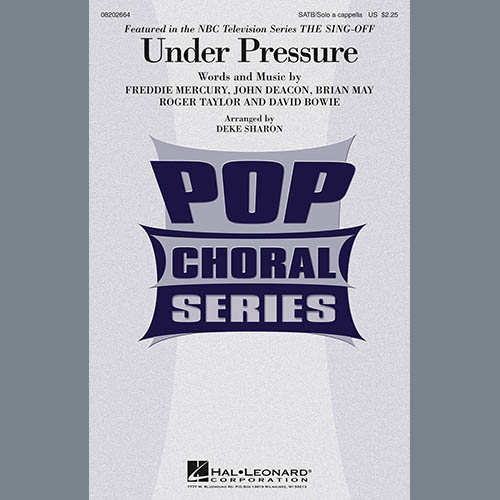 Deke Sharon, Under Pressure (from NBC's The Sing-Off), SATB