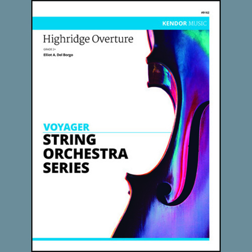 Del Borgo, Highridge Overture - Cello, Orchestra