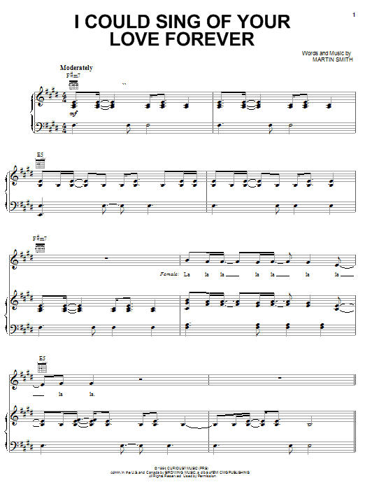 Delirious? I Could Sing Of Your Love Forever Sheet Music Notes & Chords for Easy Guitar - Download or Print PDF