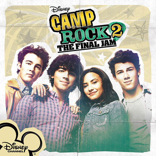 Demi Lovato, Can't Back Down (from Camp Rock 2), Piano, Vocal & Guitar (Right-Hand Melody)
