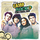 Download Demi Lovato Can't Back Down (from Camp Rock 2) sheet music and printable PDF music notes