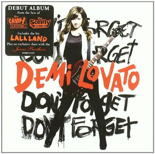 Demi Lovato, Don't Forget, Piano, Vocal & Guitar (Right-Hand Melody)