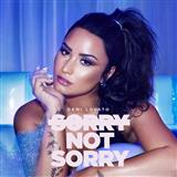 Download Demi Lovato Sorry Not Sorry sheet music and printable PDF music notes