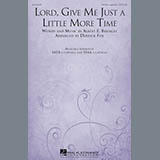 Download Derrick Fox Lord, Give Me Just A Little More Time sheet music and printable PDF music notes