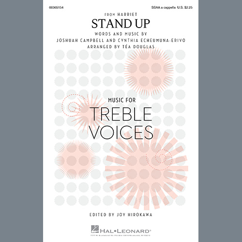 DGLS, Stand Up (from Harriet) (arr. Téa Douglas), SSAA Choir