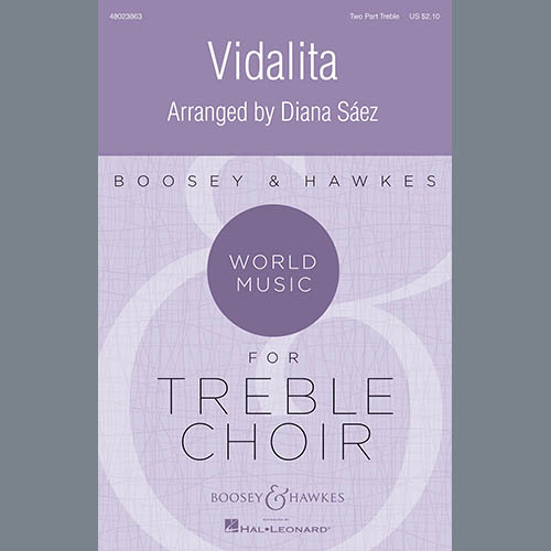 Diana Saez, Vidalita, 2-Part Choir