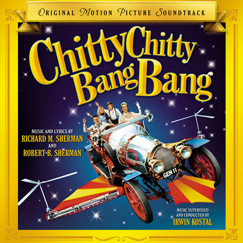 Dick Van Dyke, Chitty Chitty Bang Bang, Piano, Vocal & Guitar (Right-Hand Melody)