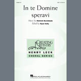 Download Dietrich Buxtehude In Te Domine Speravi (ed. Ryan Kelly) sheet music and printable PDF music notes