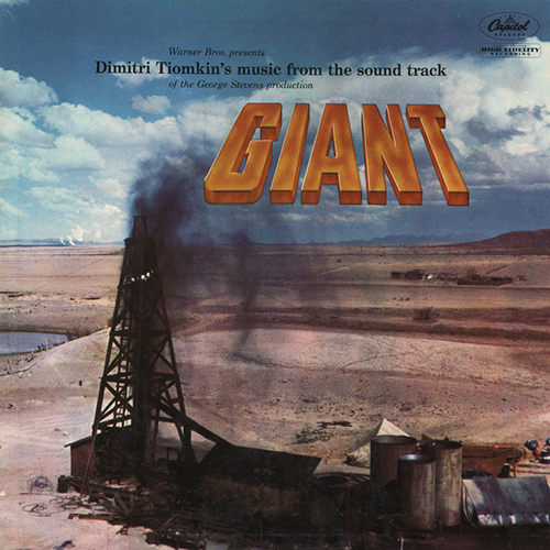 Dimitri Tiomkin, Giant (This Then Is Texas), Piano, Vocal & Guitar (Right-Hand Melody)