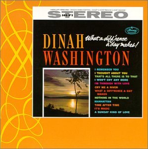 Dinah Washington, Manhattan, Piano & Vocal