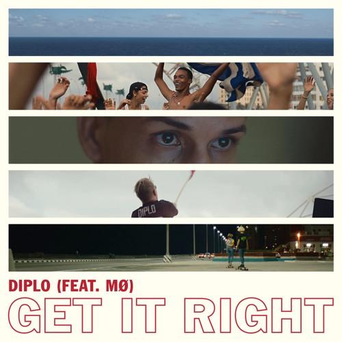Diplo, Get It Right (featuring MO), Piano, Vocal & Guitar (Right-Hand Melody)
