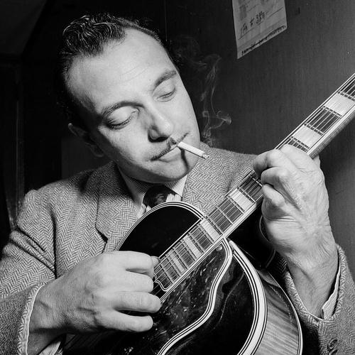 Django Reinhardt, Nuages, Real Book - Melody & Chords - Bass Clef Instruments