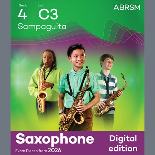 Dolores Paterno Dolores Paterno, Sampaguita (Grade 4, list C3, from the ABRSM Saxophone Syllabus from 2026), Alto Sax Solo
