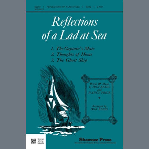Don Besig and Nancy Price Don Besig and Nancy Price, Reflections Of A Lad At Sea, 2-Part Choir