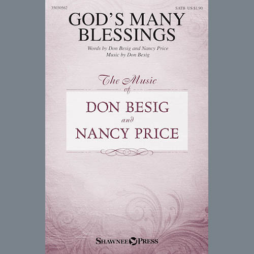 Don Besig, God's Many Blessings, SATB
