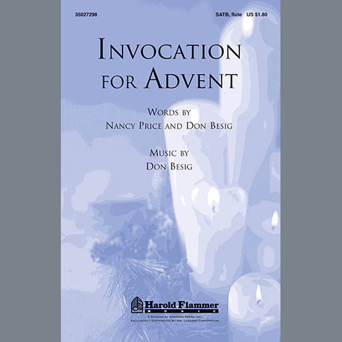 Don Besig, Invocation For Advent, SATB