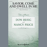 Download Don Besig Savior, Come And Dwell In Me sheet music and printable PDF music notes