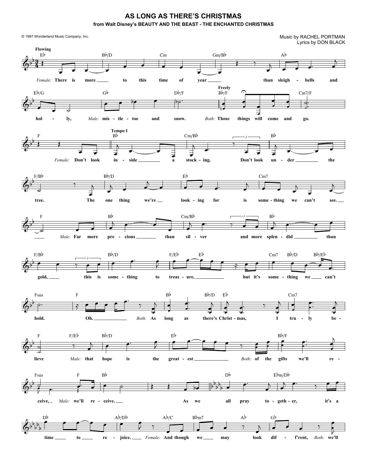 Don Black As Long As There's Christmas Sheet Music Notes & Chords for Cello - Download or Print PDF