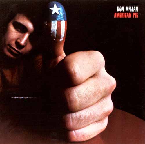 Don McLean, American Pie, Piano, Vocal & Guitar (Right-Hand Melody)