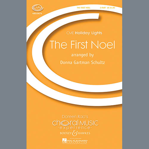 Donna Gartman Schultz, The First Noel, 2-Part Choir