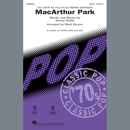 Donna Summer, MacArthur Park (arr. Mark Brymer), SAB Choir