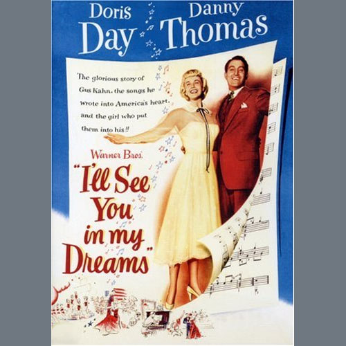 Doris Day, I'll See You In My Dreams, Piano, Vocal & Guitar (Right-Hand Melody)