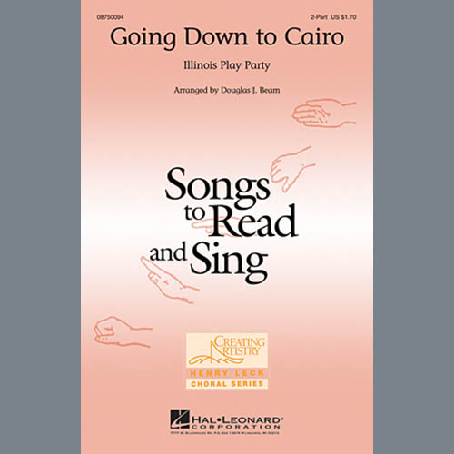 Douglas Beam, Going Down To Cairo, 2-Part Choir