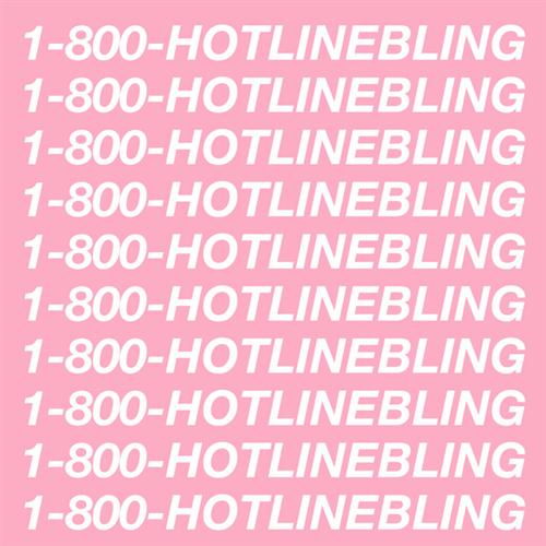 Drake, Hotline Bling, Piano, Vocal & Guitar (Right-Hand Melody)