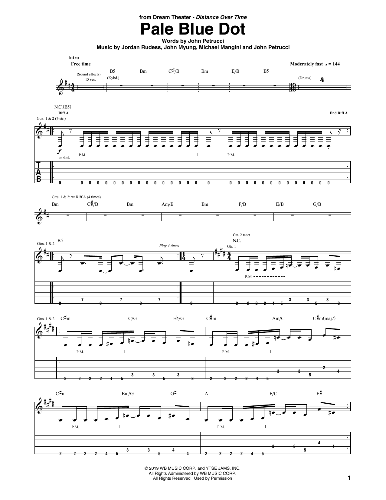 dream theater drum pdf