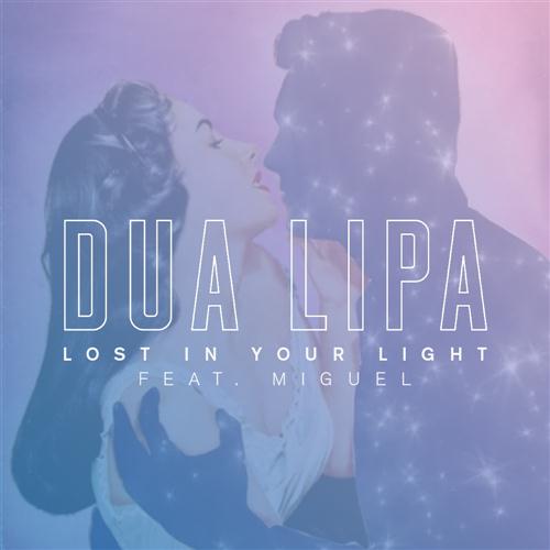 Dua Lipa, Lost In Your Light (featuring Miguel), Piano, Vocal & Guitar (Right-Hand Melody)