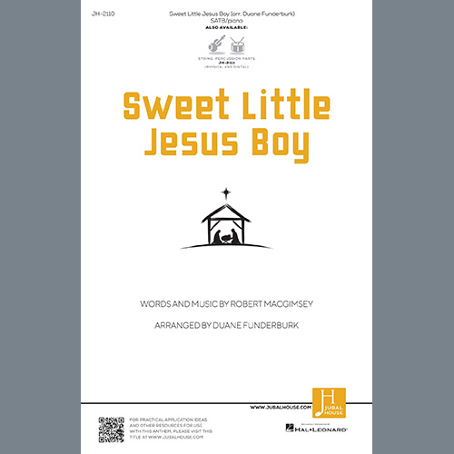 Duane Funderburk, Sweet Little Jesus Boy, SATB Choir