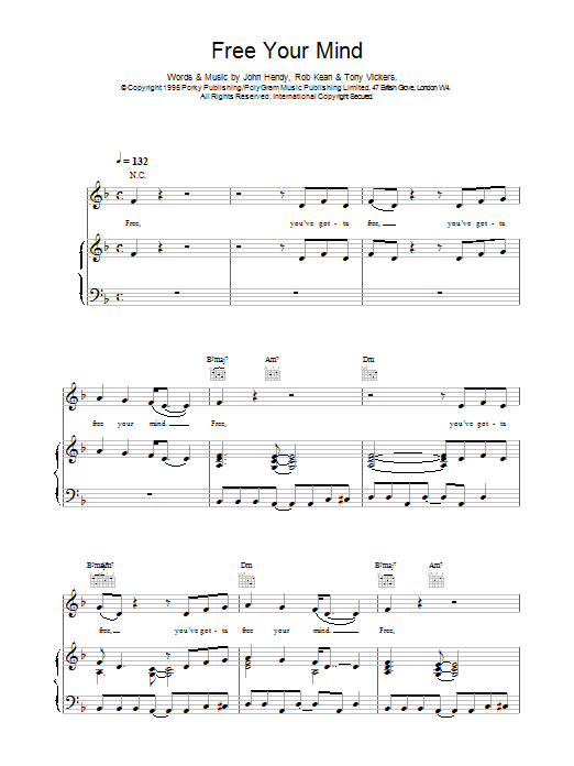 Free Your Mind sheet music