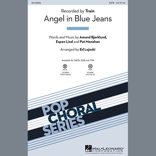 Train, Angel In Blue Jeans (arr. Ed Lojeski), SATB