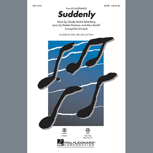 Ed Lojeski, Suddenly (from Les Miserables The Movie), SATB