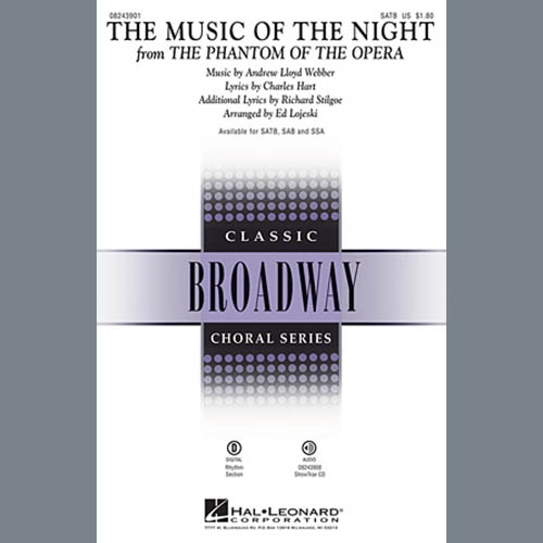 Ed Lojeski, The Music Of The Night (from The Phantom Of The Opera), SATB
