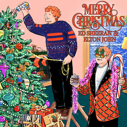Ed Sheeran & Elton John, Merry Christmas, Piano, Vocal & Guitar Chords (Right-Hand Melody)