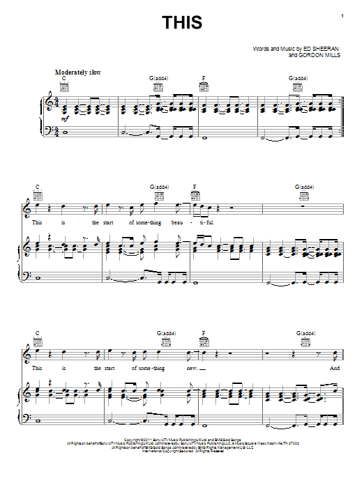 Ed Sheeran This Sheet Music Notes & Chords for Ukulele - Download or Print PDF