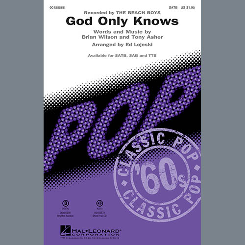 Ed Lojeski Ed Lojeski, God Only Knows - Drums, Choir Instrumental Pak