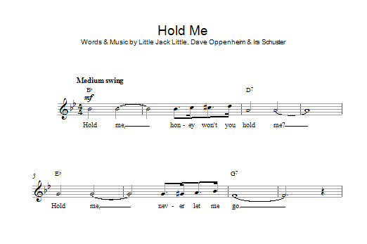 Eddy Arnold Hold Me sheet music notes and chords. Download Printable PDF.