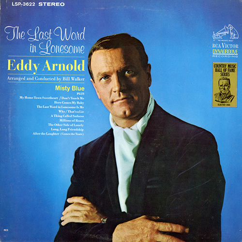Eddy Arnold, Misty Blue, Piano, Vocal & Guitar (Right-Hand Melody)