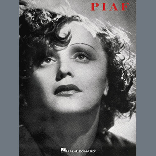 Edith Piaf Edith Piaf, Les Amants D'un Jour, Piano, Vocal & Guitar Chords (Right-Hand Melody)